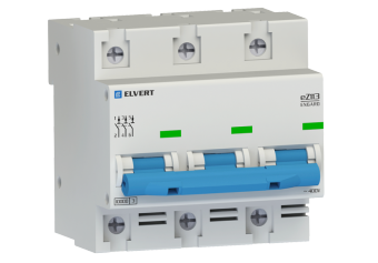 Автоматический выключатель eZ113 3Р B40 10кА ELVERT | код eZ1133B-40 | ELVERT Автоматический выключатель eZ113 3Р B40 10кА ELVERT | код eZ1133B-40 | ELVERT