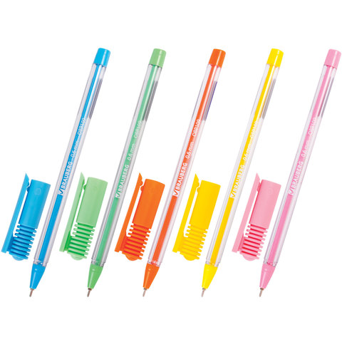 Ручка шариковая масляная BRAUBERG Cell, СИНЯЯ, детали ассорти, узел 0,6 мм, линия письма 0,3 мм, 142687 | код 142687 | BRAUBERG Ручка шариковая масляная BRAUBERG Cell, СИНЯЯ, детали ассорти, узел 0,6 мм, линия письма 0,3 мм, 142687 | код 142687 | BRAUBERG