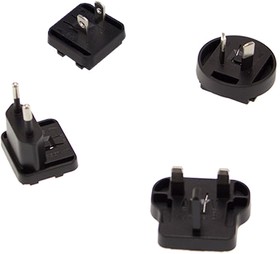 Набор вилок для адаптера питания GEM типа: Австралия, Европа, Великобритания, США, рабочее напряжение 80...264 В AC, температура -20...+50C | код AC PLUG - MIX2 | MeanWell Набор вилок для адаптера питания GEM типа: Австралия, Европа, Великобритания, США, рабочее напряжение 80...264 В AC, температура -20...+50C | код AC PLUG - MIX2 | MeanWell