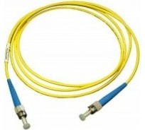 Патч-корд оптический LANMASTER, LSZH, симплексный, ST/APC-ST/UPC, SM OS2, 1.5 м | код LAN-ST-ST/SAU-1.5 | LANMASTER