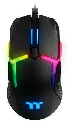 Мышь Thermaltake Level 20 черный оптическая (16000dpi) USB (8but) | код 1390194 | THERMALTAKE Мышь Thermaltake Level 20 черный оптическая (16000dpi) USB (8but) | код 1390194 | THERMALTAKE