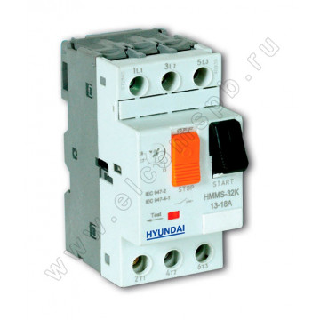 Автомат защиты двигателя MMS32K 0P63 0.4-0.63A 100kA АС400/415В (HYUNDAI) | код 13.02.000004 | HYUNDAI Автомат защиты двигателя MMS32K 0P63 0.4-0.63A 100kA АС400/415В (HYUNDAI) | код 13.02.000004 | HYUNDAI
