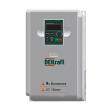 Преобразователь частоты DEKV060-0.75/1.5кВт 3 фазы 380В с торм. модулем | код DEKV060G0R7P1R5T4B | DEKraft Преобразователь частоты DEKV060-0.75/1.5кВт 3 фазы 380В с торм. модулем | код DEKV060G0R7P1R5T4B | DEKraft
