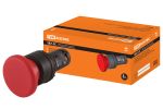 Кнопка грибовидная SB7-CC45 с возвратом, 1НО+1НЗ, d35 мм, красная, IP40 TDM | код SQ0746-0047 | TDM