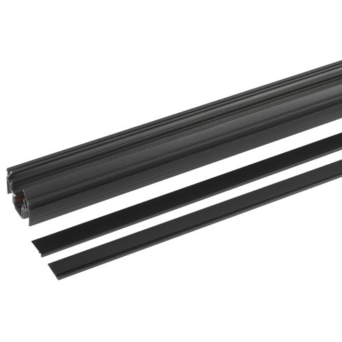 Шинопровод магнитный трековый встраиваемый для натяжных потолков 2м 48V черный TRM-PC20-200B | код Б0063973 | ЭРА Шинопровод магнитный трековый встраиваемый для натяжных потолков 2м 48V черный TRM-PC20-200B | код Б0063973 | ЭРА