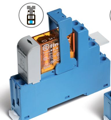 Интерфейсный модуль (сборка 40.61.7.048.0000 + 99.02.9.060.99 + 95.05SMA), электромеханическое реле, 1CO 16A, контакты AgCdO, питание 48В DC (чувствит.), категория защиты IP20, винтовые клеммы, металлическая клипса, LED + диод | код 486170480050SMA Интерфейсный модуль (сборка 40.61.7.048.0000 + 99.02.9.060.99 + 95.05SMA), электромеханическое реле, 1CO 16A, контакты AgCdO, питание 48В DC (чувствит.), категория защиты IP20, винтовые клеммы, металлическая клипса, LED + диод | код 486170480050SMA