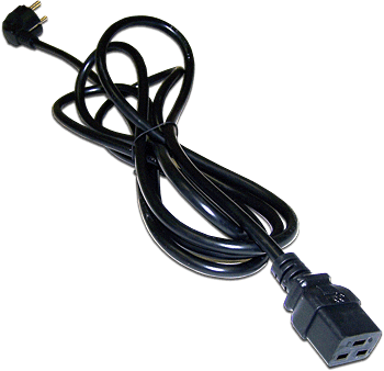 Шнур питания C19-Schuko угловая, 3х1.5, 220В, 16А, черный, 0.5 метра | код LAN-PP19/SHA-0.5-BK | LANMASTER Шнур питания C19-Schuko угловая, 3х1.5, 220В, 16А, черный, 0.5 метра | код LAN-PP19/SHA-0.5-BK | LANMASTER