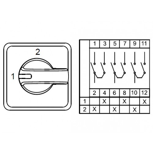 800 226, CS050056M, Двухпозиционные Переключатели (1-2), 3 FAZ 50 A 90градус. | код 0.0.0.8.00226 | KLEMSAN 800 226, CS050056M, Двухпозиционные Переключатели (1-2), 3 FAZ 50 A 90градус. | код 0.0.0.8.00226 | KLEMSAN
