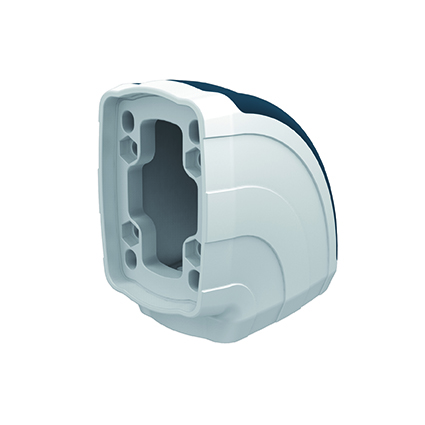 Муфта угловая (90°) вертикальная ETR060, RAL7035/RAL5020, m=0,64кг | код ETR060330 | ETA Муфта угловая (90°) вертикальная ETR060, RAL7035/RAL5020, m=0,64кг | код ETR060330 | ETA