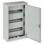 NO-123-00 Корпус металлический навесной ЭРА ЩРН-36 (500Х300х120) IP31 УХЛЗ серый | код Б0028761 | ЭРА