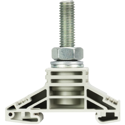 Болтовая клемма М10, тип фиксации провода: болт, 265A, 1000V, ширина: 32 мм, цвет: серый, тип монтажа: DIN 35 | код 32.550.0053.0 | Wieland Болтовая клемма М10, тип фиксации провода: болт, 265A, 1000V, ширина: 32 мм, цвет: серый, тип монтажа: DIN 35 | код 32.550.0053.0 | Wieland