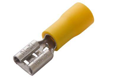 Клемма плоская изол. (гнездо) (VF 5.5-250) | код 08-0451 | Rexant