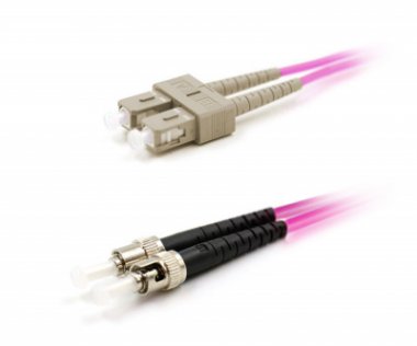 Патч-корд оптический LANMASTER, дуплексный, SC/PC-ST/PC, OM4, LSZH, 0.5 м | код LAN-2SC-2ST/OM4-0.5 | LANMASTER Патч-корд оптический LANMASTER, дуплексный, SC/PC-ST/PC, OM4, LSZH, 0.5 м | код LAN-2SC-2ST/OM4-0.5 | LANMASTER