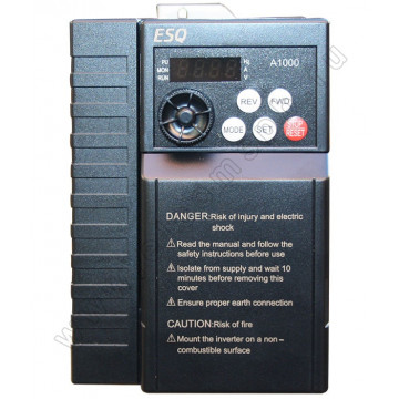 Частотный преобразователь ESQ-A1000-043-3.7K 3.7кВт 380-480В | код 08.04.000650 | ESQ Частотный преобразователь ESQ-A1000-043-3.7K 3.7кВт 380-480В | код 08.04.000650 | ESQ