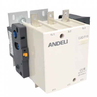 Контактор CJX2-F115Ns реверс 115A 230В/АС3 50Гц (ANDELI) | код ADL08-124 | ANDELI Контактор CJX2-F115Ns реверс 115A 230В/АС3 50Гц (ANDELI) | код ADL08-124 | ANDELI