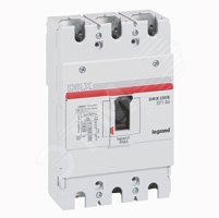Выключатель автоматический DRX250 термомагнитный 160A 3П 25kA | код 27230 | Legrand
