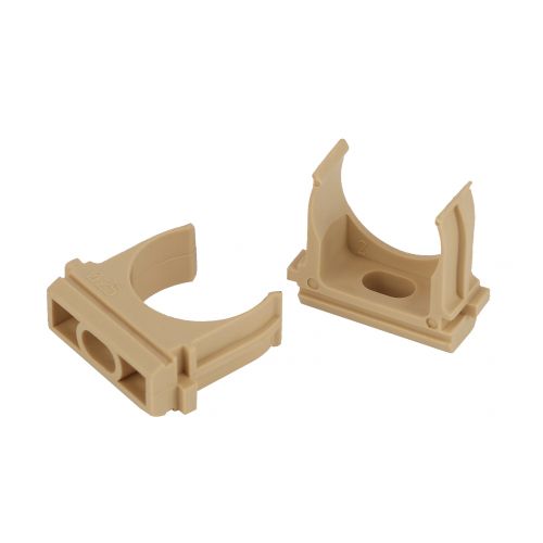 Крепеж-клипса для труб d25мм сосна Эра Б0043219 Крепеж-клипса для труб d25мм сосна Эра Б0043219