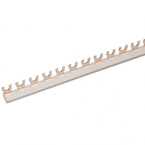 Шина соединительная типа FORK 3P , 100А, L=1000мм соответствует стандарту ROHS (CHINT) | код 811014 | CHINT Шина соединительная типа FORK 3P , 100А, L=1000мм соответствует стандарту ROHS (CHINT) | код 811014 | CHINT