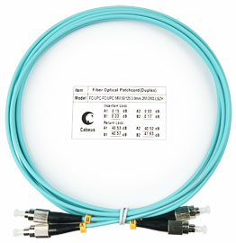 Cabeus FOP-50-FC-FC-10m Шнур оптический duplex FC-FC 50/125 mm OM3 10м LSZH | код 7560c | Cabeus Cabeus FOP-50-FC-FC-10m Шнур оптический duplex FC-FC 50/125 mm OM3 10м LSZH | код 7560c | Cabeus