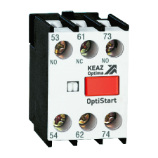 Блок контактный OptiStart K-FX-48412 фронтальный 1НО+2НЗ для F-09..(A)F-150 и FR | код 335301 | КЭАЗ Блок контактный OptiStart K-FX-48412 фронтальный 1НО+2НЗ для F-09..(A)F-150 и FR | код 335301 | КЭАЗ
