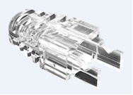 Hyperline BOOT-VA-TR-10 Изолирующий колпачок для разъемов PLEZ UA, язычок Arch (10 шт.) | код 446096 | Hyperline