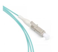 Патч-корд оптический LANMASTER, симплексный, LC/PC-LC/PC, OM3, LSZH, 1.0 м | код LAN-LC-LC/OM3-1.0 | LANMASTER