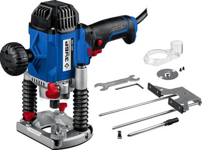 Фрезер Зубр ФПР-1200 1200Вт 30000об/мин макс.ход:50мм | код 1612681 | ЗУБР Фрезер Зубр ФПР-1200 1200Вт 30000об/мин макс.ход:50мм | код 1612681 | ЗУБР