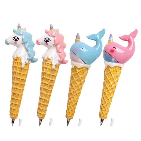 Ручка фигурная МОРОЖЕНОЕ-ЕДИНОРОГИ-КИТЫ, СИНЯЯ, 4 дизайна ассорти, 0,5 мм, BRAUBERG, 142765 | код 142765 | BRAUBERG Ручка фигурная МОРОЖЕНОЕ-ЕДИНОРОГИ-КИТЫ, СИНЯЯ, 4 дизайна ассорти, 0,5 мм, BRAUBERG, 142765 | код 142765 | BRAUBERG