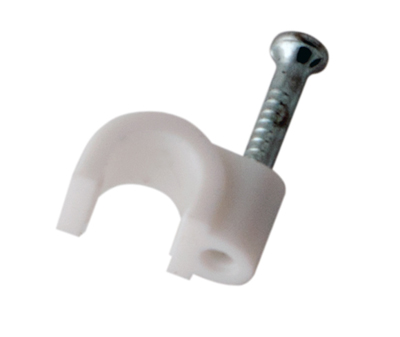 Крепеж кабеля круглый 5 мм, белый (упак. 50 шт) REXANT | код 07-4005 | REXANT Крепеж кабеля круглый 5 мм, белый (упак. 50 шт) REXANT | код 07-4005 | REXANT