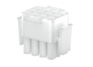 B11633410-12 Штекер B на печат. плату под обжим 3x4 с контуром против смещения вар. 12, шт | код B11633410-12 | SUPU