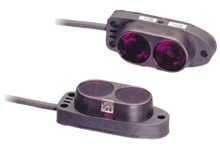 Фотодатчик диффузный, 48.5х19х15,5мм, срабатывание до 2м, выход NPN NO, 12-24VDC | код BA2M-DDT | AUTONICS