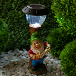 Садовый светильник на солнечной батарее, полистоун, цветной, 30 см SL-RSN30-GN2 | код Б0018804 | ЭРА