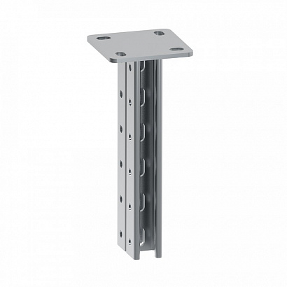 Стойка STRUT двойная ССД-41х41х2000 (2,5мм) Промрукав | код PR08.22819 | ПРОМРУКАВ Стойка STRUT двойная ССД-41х41х2000 (2,5мм) Промрукав | код PR08.22819 | ПРОМРУКАВ