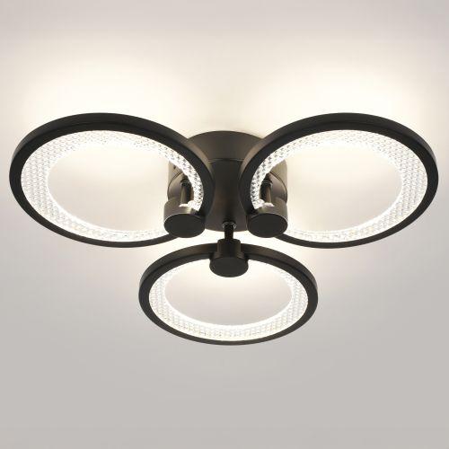 Светильник светодиодный Odry CLL-1-46-RC BK 46Вт 3000К-6000К 405х375х100 с пультом ДУ черн. Эра Б0069750 фото 5 Светильник светодиодный Odry CLL-1-46-RC BK 46Вт 3000К-6000К 405х375х100 с пультом ДУ черн. Эра Б0069750 фото 5