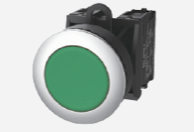 TS2020-0CM40 Модуль кнопки TS2, утоплен. плоская, с метал.кольцом, мгновен.действие, син., шт | код TS2020-0CM40 | SUPU