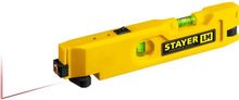 Уровень лазер. Stayer 34985 цв.луч. красный 1луч. | код 1407194 | STAYER
