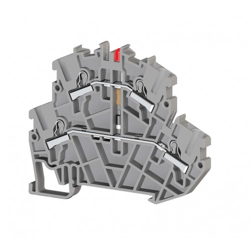 307 349, Клеммник пруж.быстрозажимной (Push in) 2-х ярусный, 2,5мм.кв., с индикацией 24VDC, (серый), PYK2,5-2FLD 24VDC | код 0.0.0.3.07349 | KLEMSAN 307 349, Клеммник пруж.быстрозажимной (Push in) 2-х ярусный, 2,5мм.кв., с индикацией 24VDC, (серый), PYK2,5-2FLD 24VDC | код 0.0.0.3.07349 | KLEMSAN