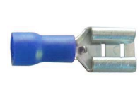 593 021Z, Наконечн. изол. 1,5-2,5 мм.кв., плоский гнездовой, 6,3х0,8, KFD-2638 | код 0.0.0.5.93021Z | KLEMSAN