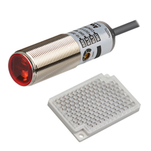 Фотодатчик на отражение, М18х1, L=74мм, срабатывание до 3м, выход NPN NO или NC, 10-30VDC, кабель | код BRQM3M-PDTA | AUTONICS Фотодатчик на отражение, М18х1, L=74мм, срабатывание до 3м, выход NPN NO или NC, 10-30VDC, кабель | код BRQM3M-PDTA | AUTONICS