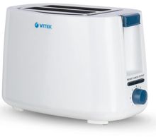 Тостер Vitek VT-1577 700Вт белый | код 2034632 | VITEK
