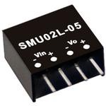 Источник питания DC-DC, 2Вт, вход 4.5…5.5В, выход 15В/27...133мА, изоляция 1500В DC, SIP4, 11.6х7.5х10.14мм, -40С…+85С | код SMU02L-15 | MeanWell