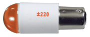 Лампа коммутаторная светодиодная СКЛ2Б-БП-2-12 белая (СКЛ2Б-БП-2-12) | код УТ002171 | Каскад-Электро