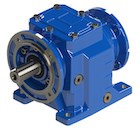 Цилиндрический редуктор 412A (i=5.56) вал вх./вых. 19/25 мм. | код B412A-N03VN2B3 | INNOVARI