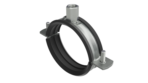 Хомут для средних нагрузок с изоляцией с гайкой М8/М10 для труб d 5 | код BHM22500 | DKC Хомут для средних нагрузок с изоляцией с гайкой М8/М10 для труб d 5 | код BHM22500 | DKC