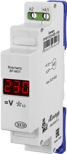 Вольтметр ВР-М01 DС20-450В УХЛ4 | код 2000016930283 | МЕАНДР Вольтметр ВР-М01 DС20-450В УХЛ4 | код 2000016930283 | МЕАНДР