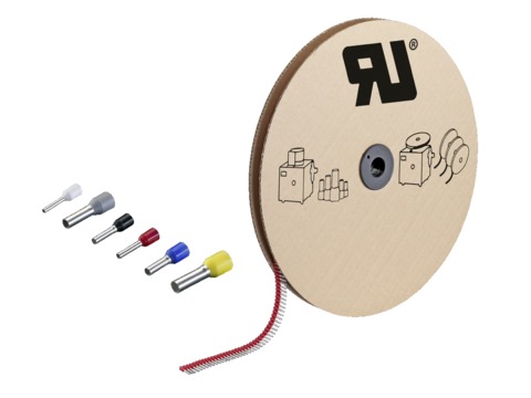 AS Кабельные наконечники на ленте 0,50мм? 10мм цвет: белый 4000шт | код 4051544 | Rittal