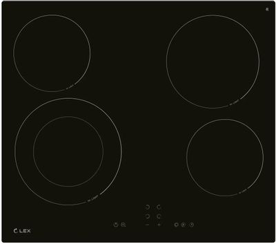 Варочная поверхность Lex EVH 641A BL черный | код 2026032 | LEX Варочная поверхность Lex EVH 641A BL черный | код 2026032 | LEX