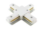 Коннектор Х-образный для шинопровода TLC-01-WH-X, белый, TDM | код SQ0369-0327 | TDM