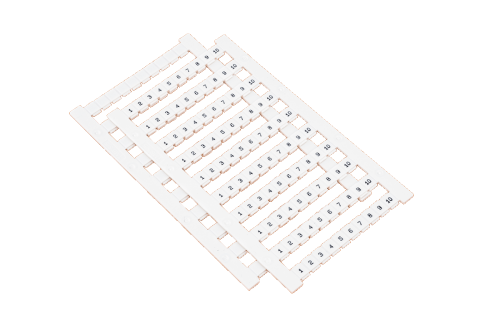 Маркировка пружинных клемм 4 мм2, 1-10 (упак. 100 шт.) MTS-4M110 | код 88320 | MEYERTEC