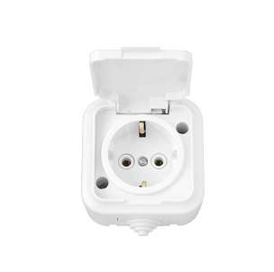 Беларусь Розетка наружная с заземлением IP44 | код РА16-297 | БелТИЗ Беларусь Розетка наружная с заземлением IP44 | код РА16-297 | БелТИЗ